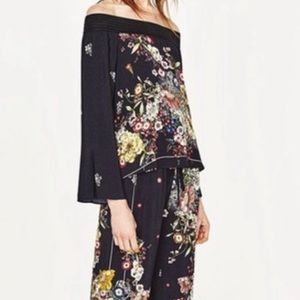 Zara off the shoulder blouse